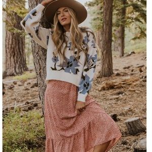 Roolee Think About Me Floral Sweater